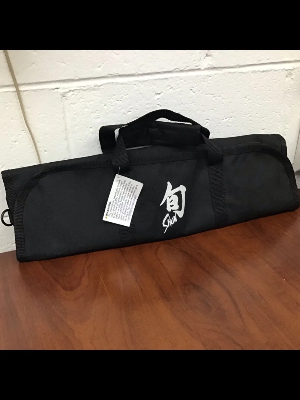 Shun 8 Slot Knife Roll without shoulder strap